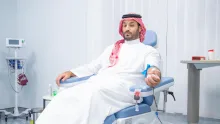 الأمير محمد بن سلمان يتبرع بالدم