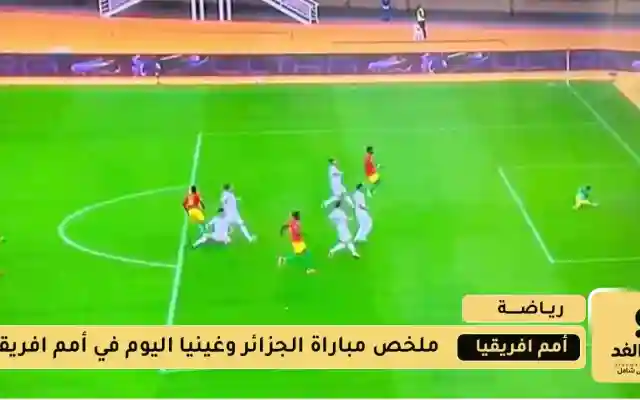 سفيان بايزيد يقلب نتيجة مباراة الجزائر ضد غينيا إلى 1:1