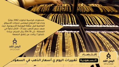 أسعار الذهب اليوم في السعودية 9 اغسطس 2025