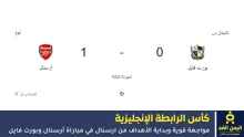 أرسنال ضد بورت فايل