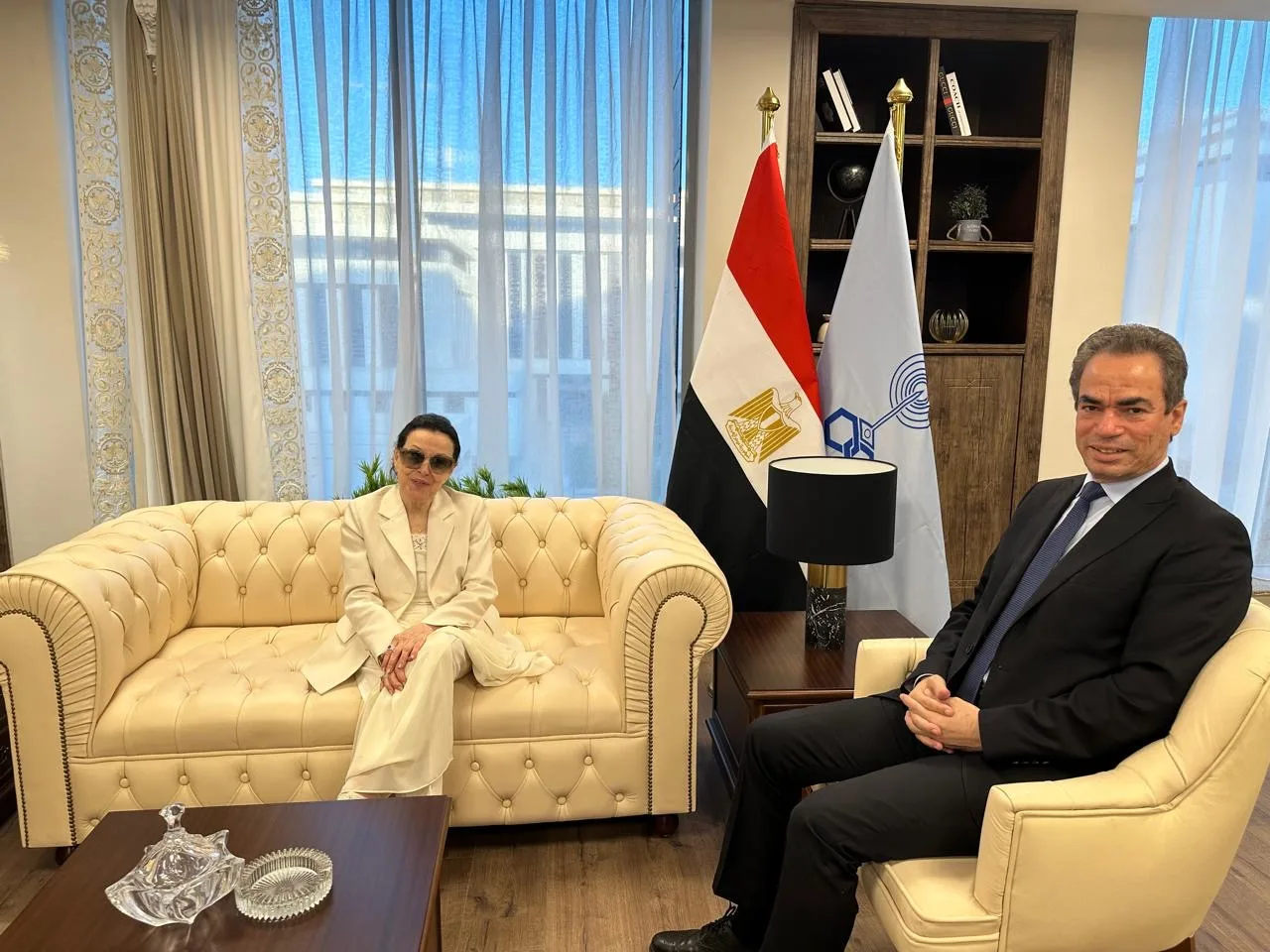 ظهور جديد ولافت لـ الفنانة نجاة الصغيرة