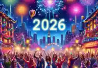 رسائل ليلة رأس السنة 2026 | أجمل عبارات تهنئة السنة الميلادية الجديدة 2026