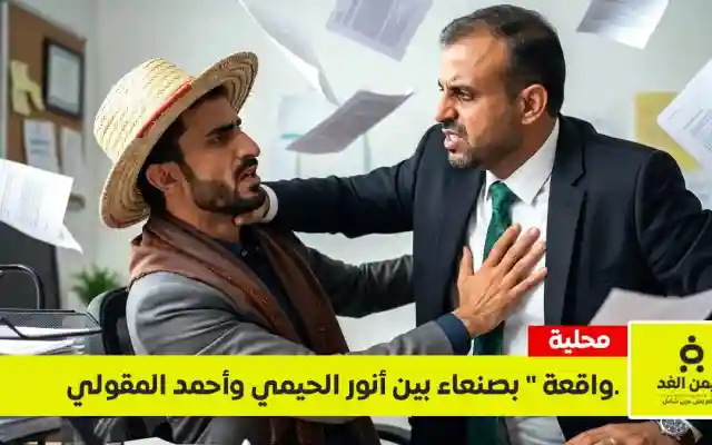 واقعة الغرفة التجارية بصنعاء.. “أنور الحيمي” يتحدث عن اعتداء غادر و”المقولي” يكشف كواليس الاستفزاز ومساعي الصلح