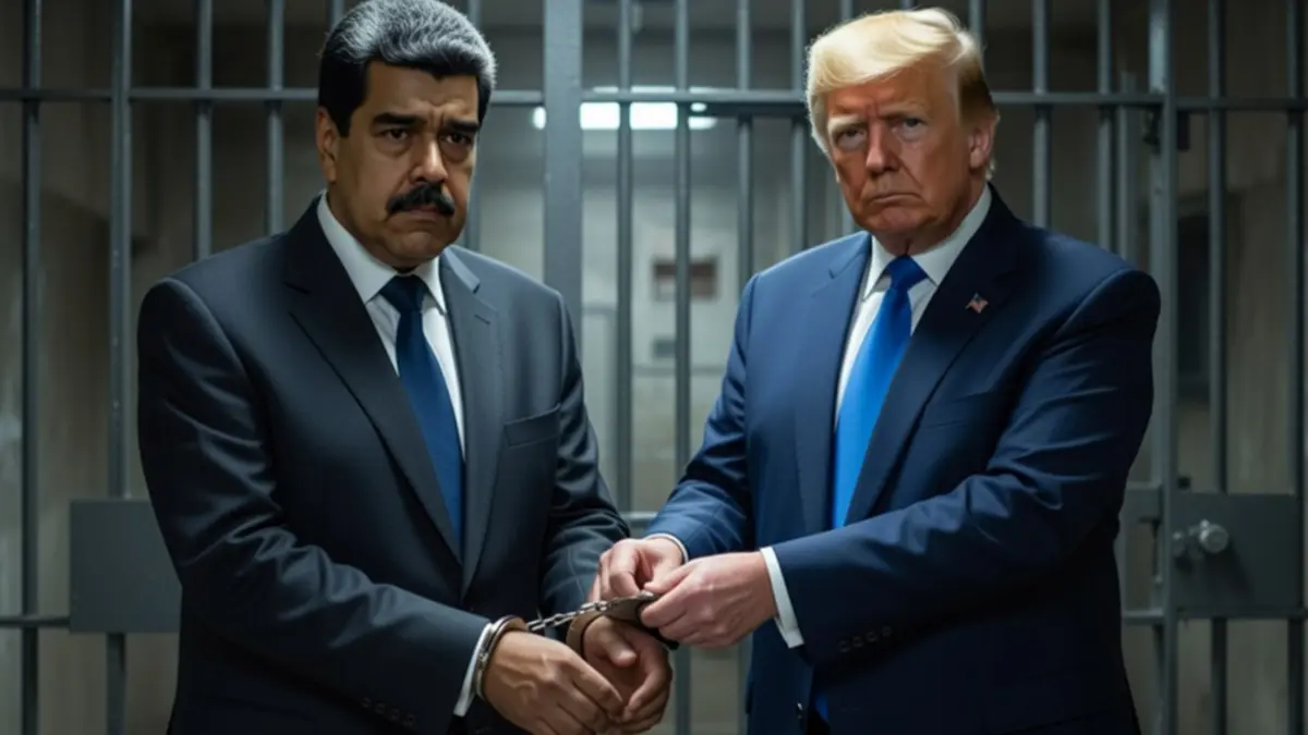 صورة تعبيرية محاكمة مادورو