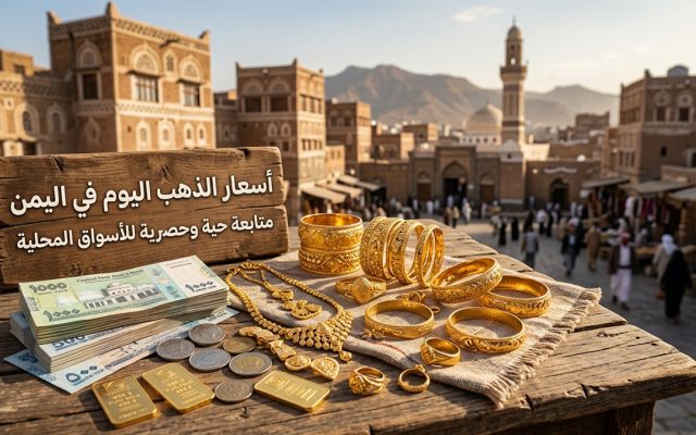عيار 21 وصل 68,000… أخر اسعار الذهب صباح اليوم الثلاثاء في صنعاء وعدن